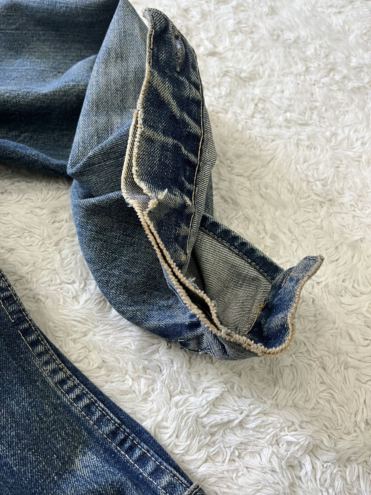 Levi's vintage 1960's levis 70505 trucker denim "TRASH" jacket Size US M / EU 48-50 / 2 - 16 Thumbnail
