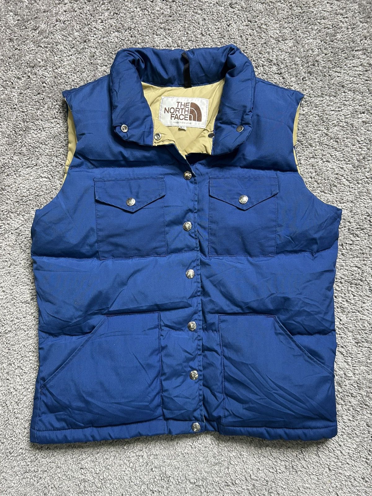 The North Face Vintage 80s North Face Puffer Vest Brown Tag Goose Down USA Size US M / EU 48-50 / 2 - 1 Thumbnail