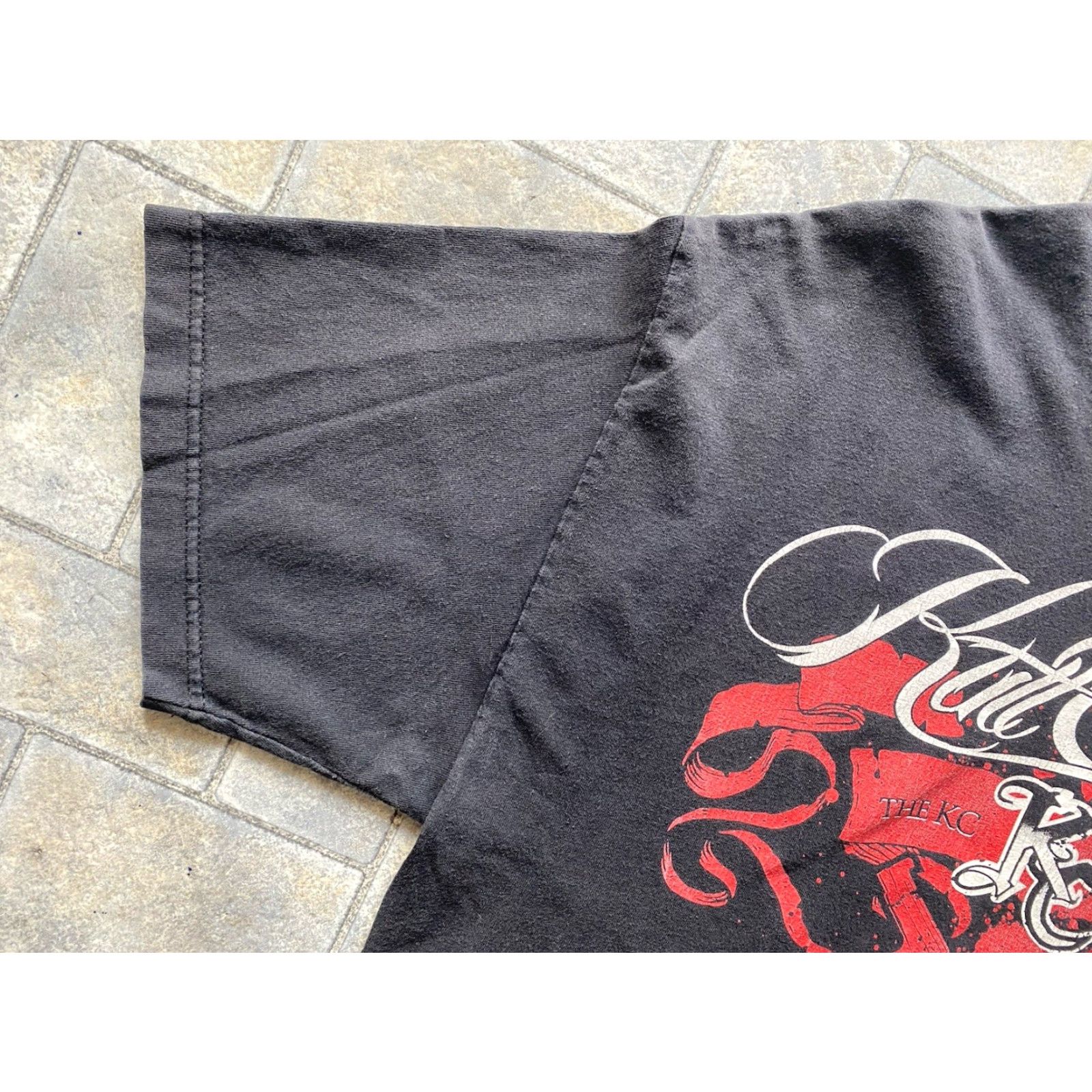 Vintage Kutt Calhoun The KC Chief Strange Music T Shirt Mens XL Alstyle Black Flaws Wear Finish Size US XL / EU 56 / 4 - 5 Thumbnail