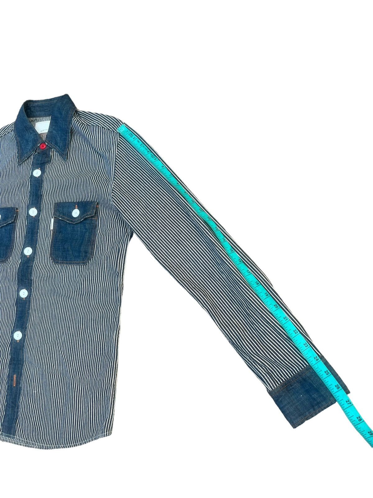 Vintage REproduction Label Japan Reconstructed Old Garments Shirt Size US M / EU 48-50 / 2 - 4 Thumbnail