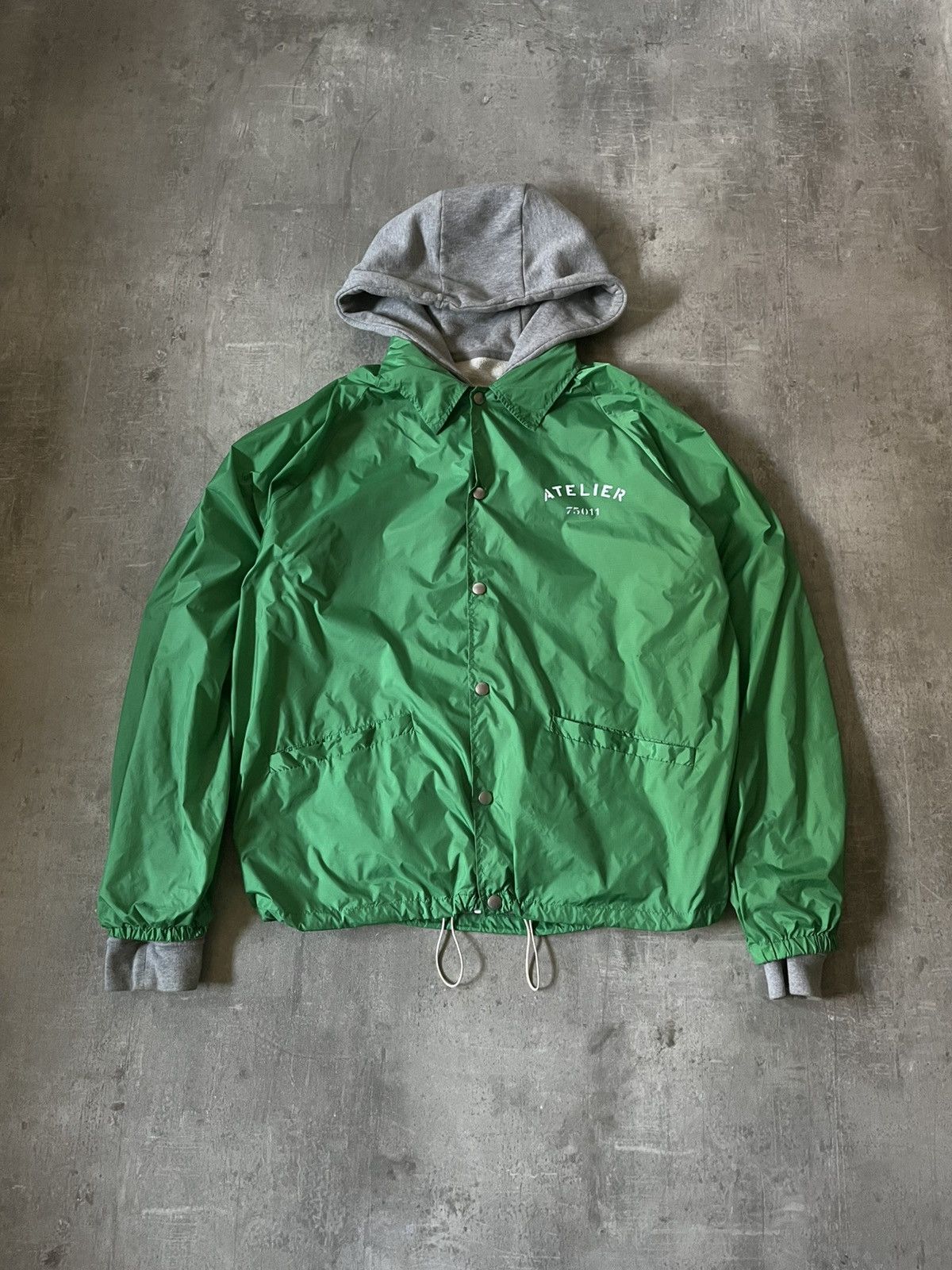 Maison Margiela Maison Margiela S/S 18 Atelier hoodie jacket 2 in 1 green Size US M / EU 48-50 / 2 - 1 Thumbnail
