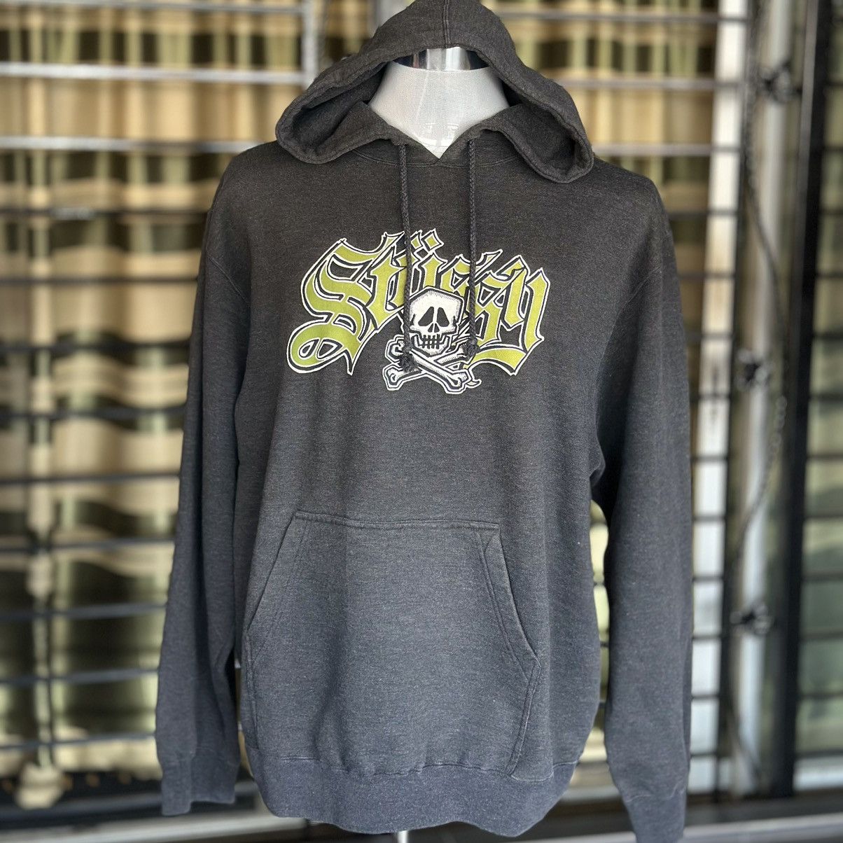 Stussy Vintage Stussy Big Logo Hoodie Size US XL / EU 56 / 4 - 1 Thumbnail