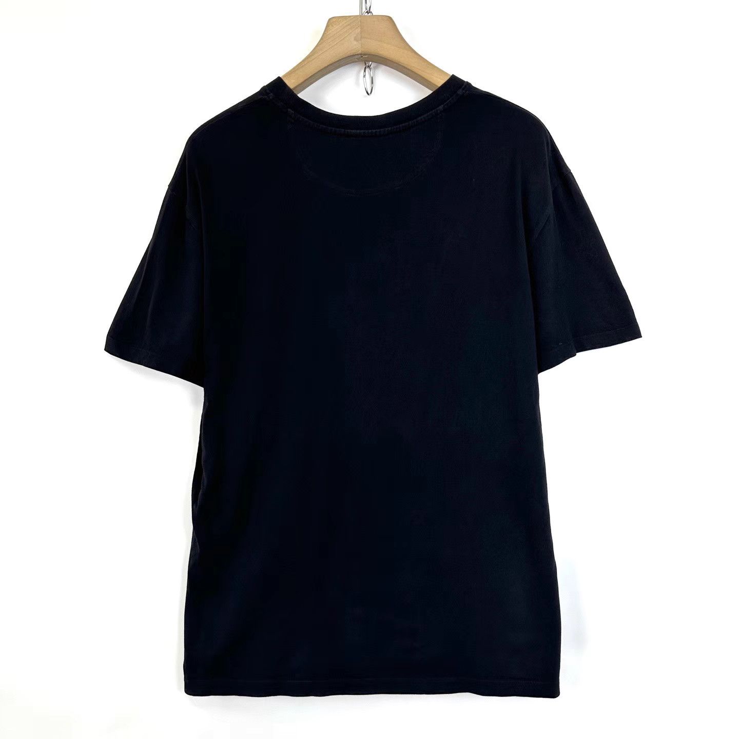 Valentino Valentino Men's Black Embroidered Logo Short Sleeve K12 Size US L / EU 52-54 / 3 - 2 Thumbnail