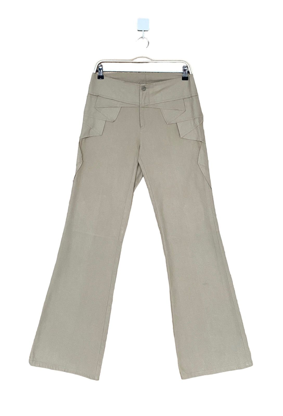 Issey Miyake Vintage Brand Issey Miyake Flared Jeans 1990s Size US 29 - 1 Thumbnail