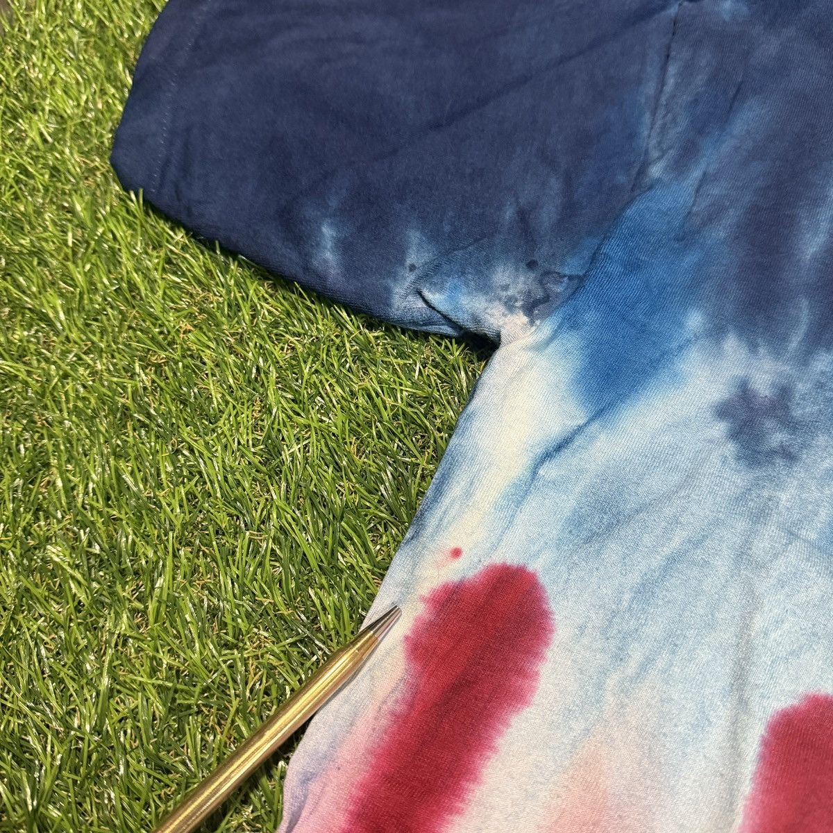 Other Vintage Captain America Tye Dye Tee Size US XL / EU 56 / 4 - 3 Thumbnail
