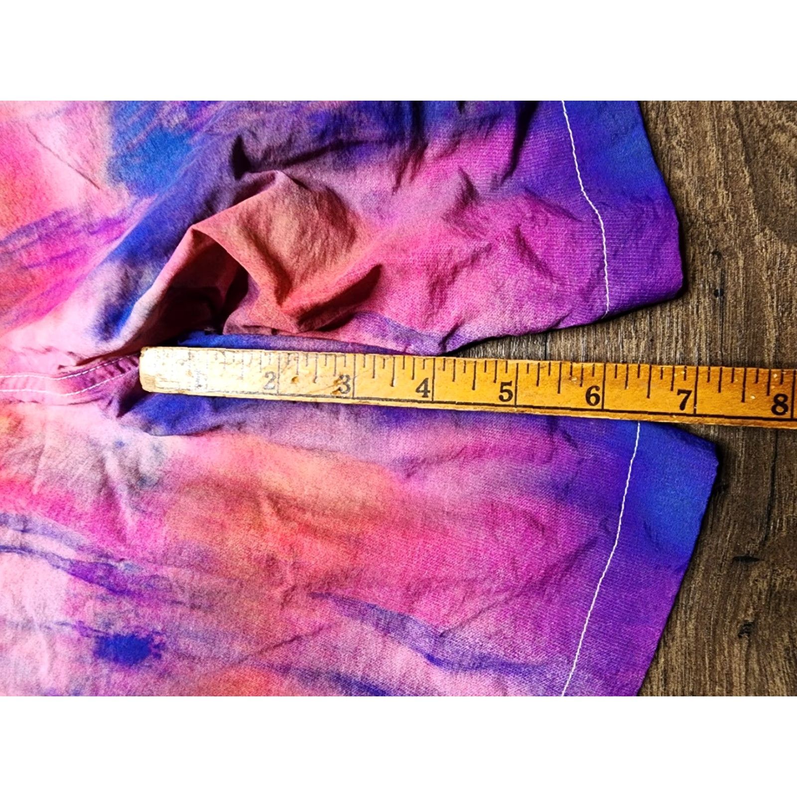 Vintage Mens M T&C Surf Designs Hawaii Tie Dye Swim Trunks Board Shorts Size US 31 - 3 Thumbnail