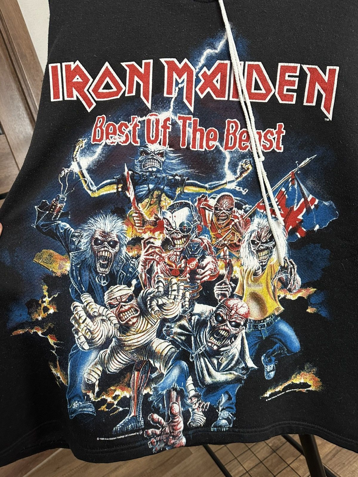 Iron Maiden 1999 Iron Maiden Best Of The Beast Vintage Hoodie Pullover Size US L / EU 52-54 / 3 - 5 Thumbnail