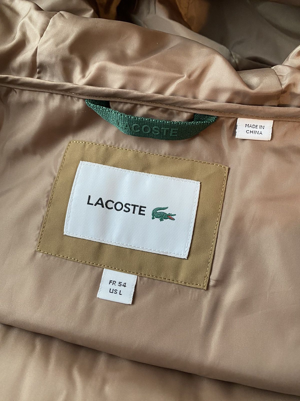 Lacoste Lacoste Heavy Puffer Jacket Size US L / EU 52-54 / 3 - 7 Thumbnail