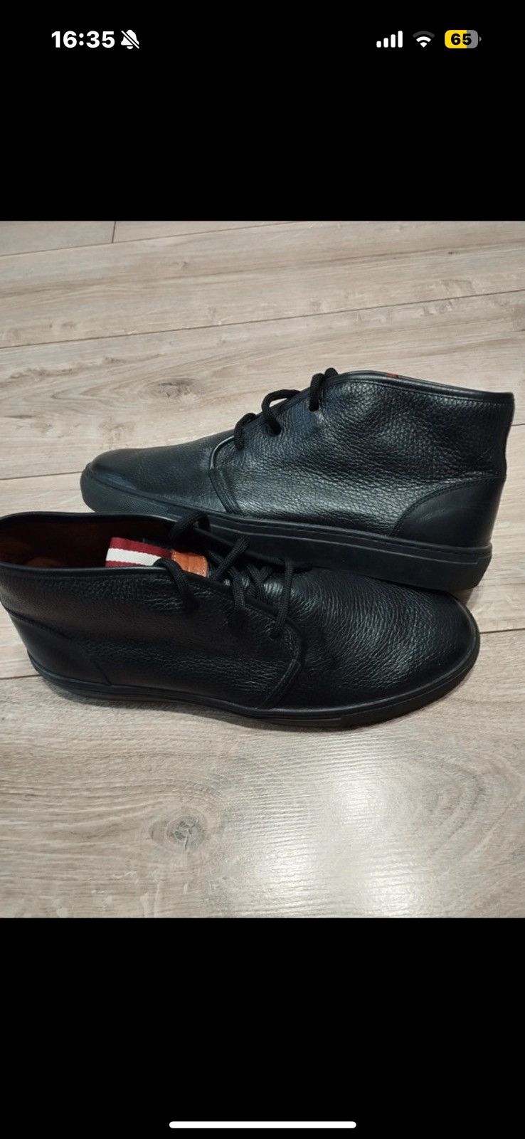 Bally Bally Hershal sneakers leather black size 43 us 10 Size US 10 / EU 43 - 5 Thumbnail