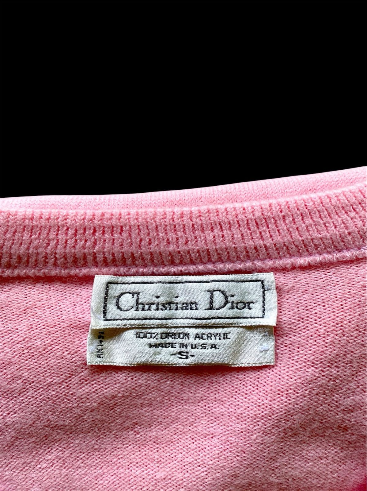 Christian Dior Monsieur Vintage Christian Dior Vneck Knitwear Size US S / EU 44-46 / 1 - 3 Thumbnail