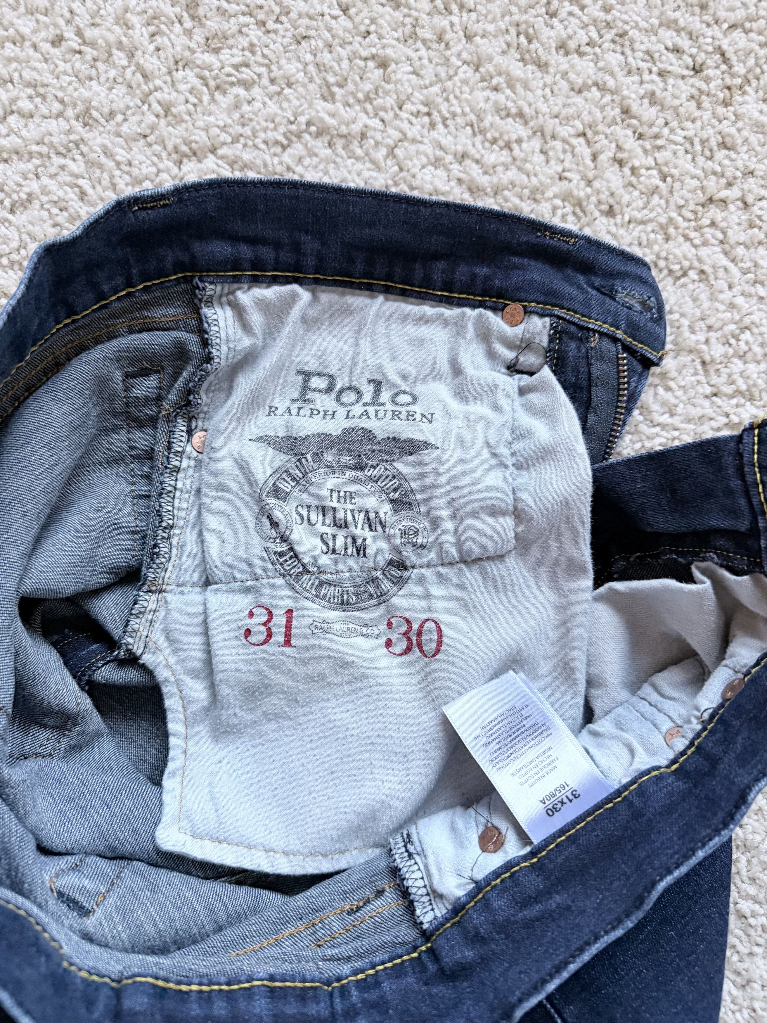 Polo Ralph Lauren Polo RL Sullivan Slim Denim Size US 30 / EU 46 - 6 Thumbnail