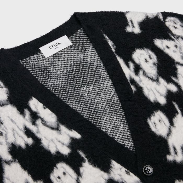 Celine o1w1db10324 Cardigan in Black/White Size US XXL / EU 58 / 5 - 3 Thumbnail