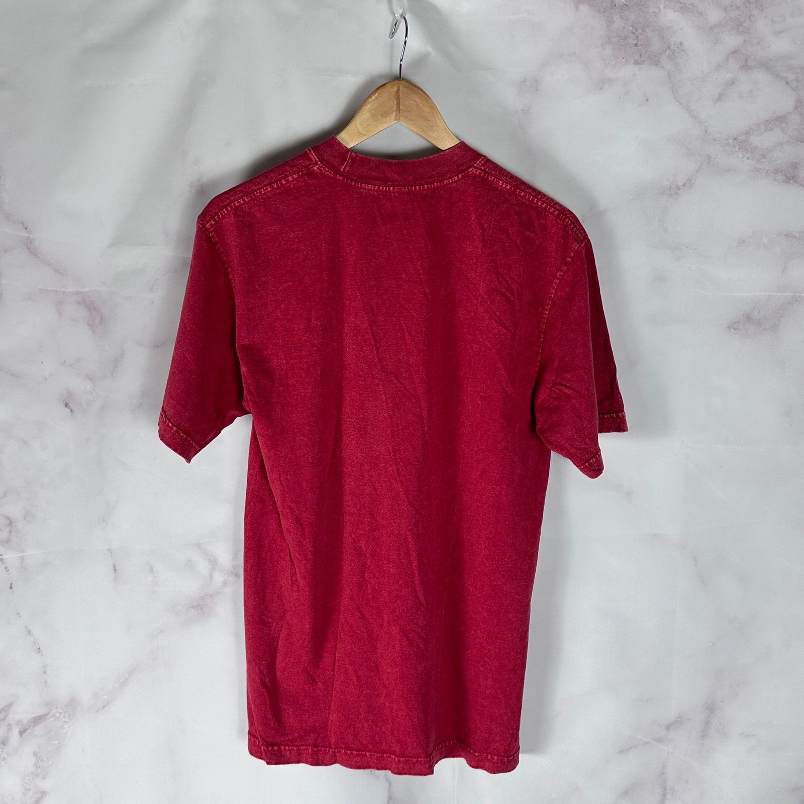 Red Overdyed Tee, Men's (Size S) — image 5 of 6