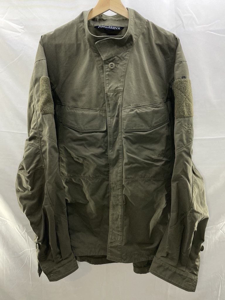image of Arcteryx Leaf Recce Ar Gen 1 Ranger Green Cotton Nylon Shirt, Men's (Size 2XL)