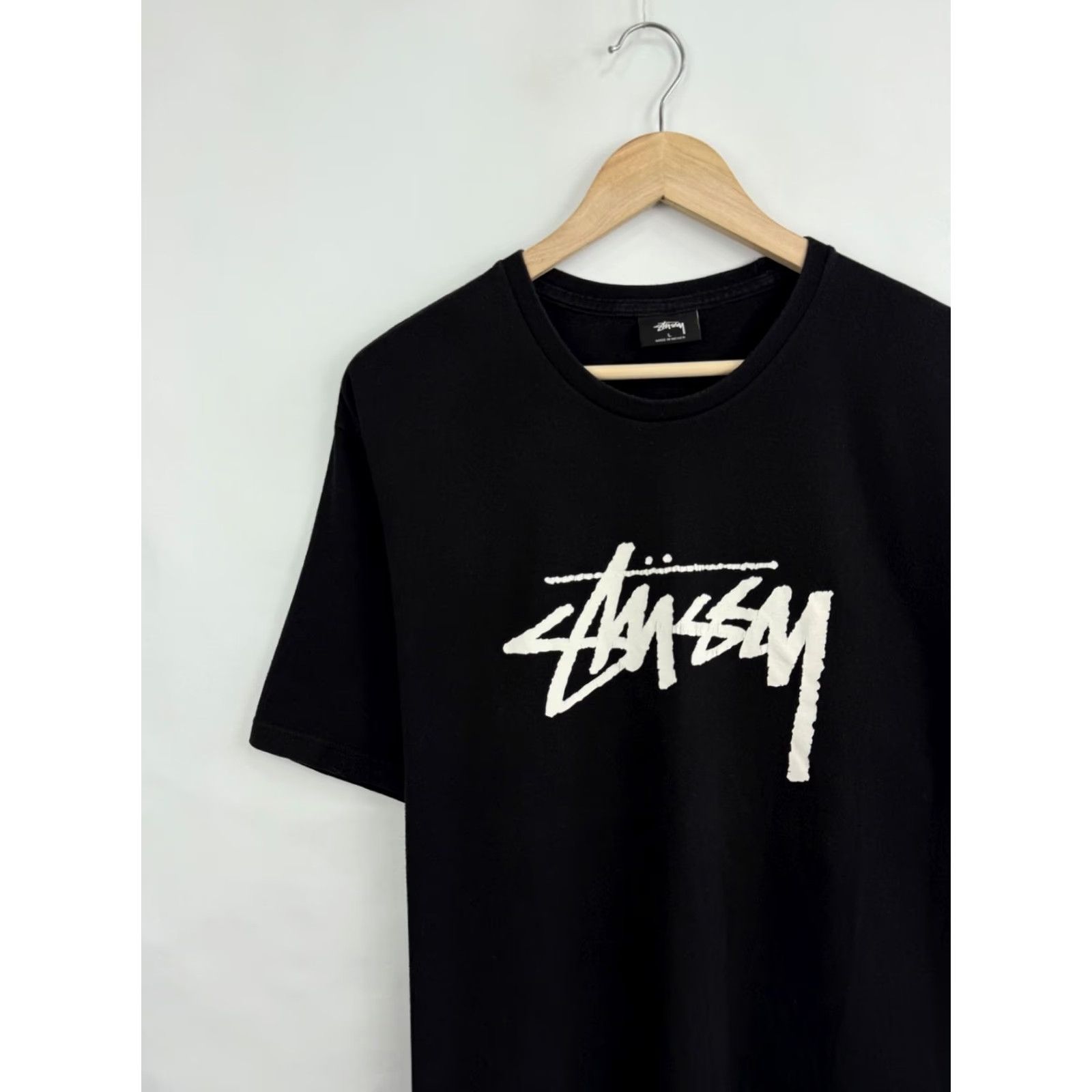 Vintage VINTAGE Stussy T-Shirt Mens L Black Retro Y2K Rare Hype 90s 00s Size US L / EU 52-54 / 3 - 3 Thumbnail