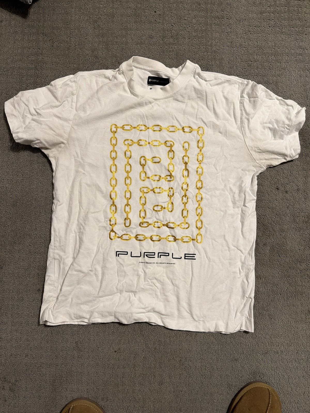 Purple Brand Purple Brand “Chain Link” tee Size US M / EU 48-50 / 2 - 1 Thumbnail