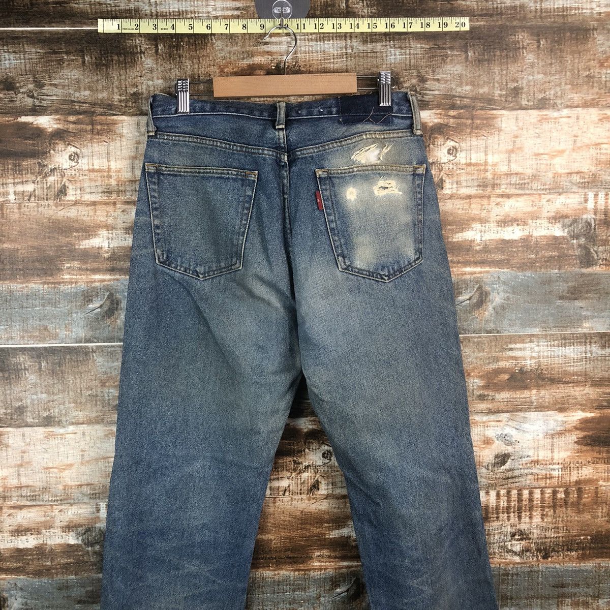 Japanese Brand DL Japanese Brand Blue Denim Pants #C257 Size US 30 / EU 46 - 14 Thumbnail