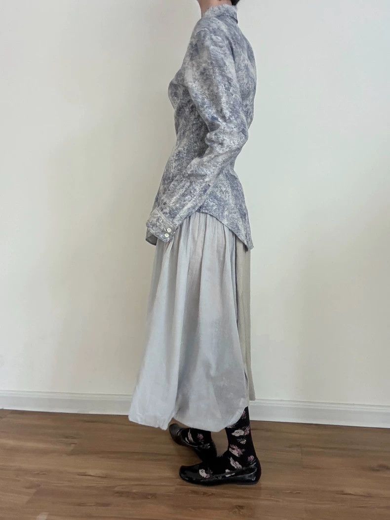 Comme des Garcons Comme des Garcons size S Splicing overskirt Size 22" - 5 Thumbnail
