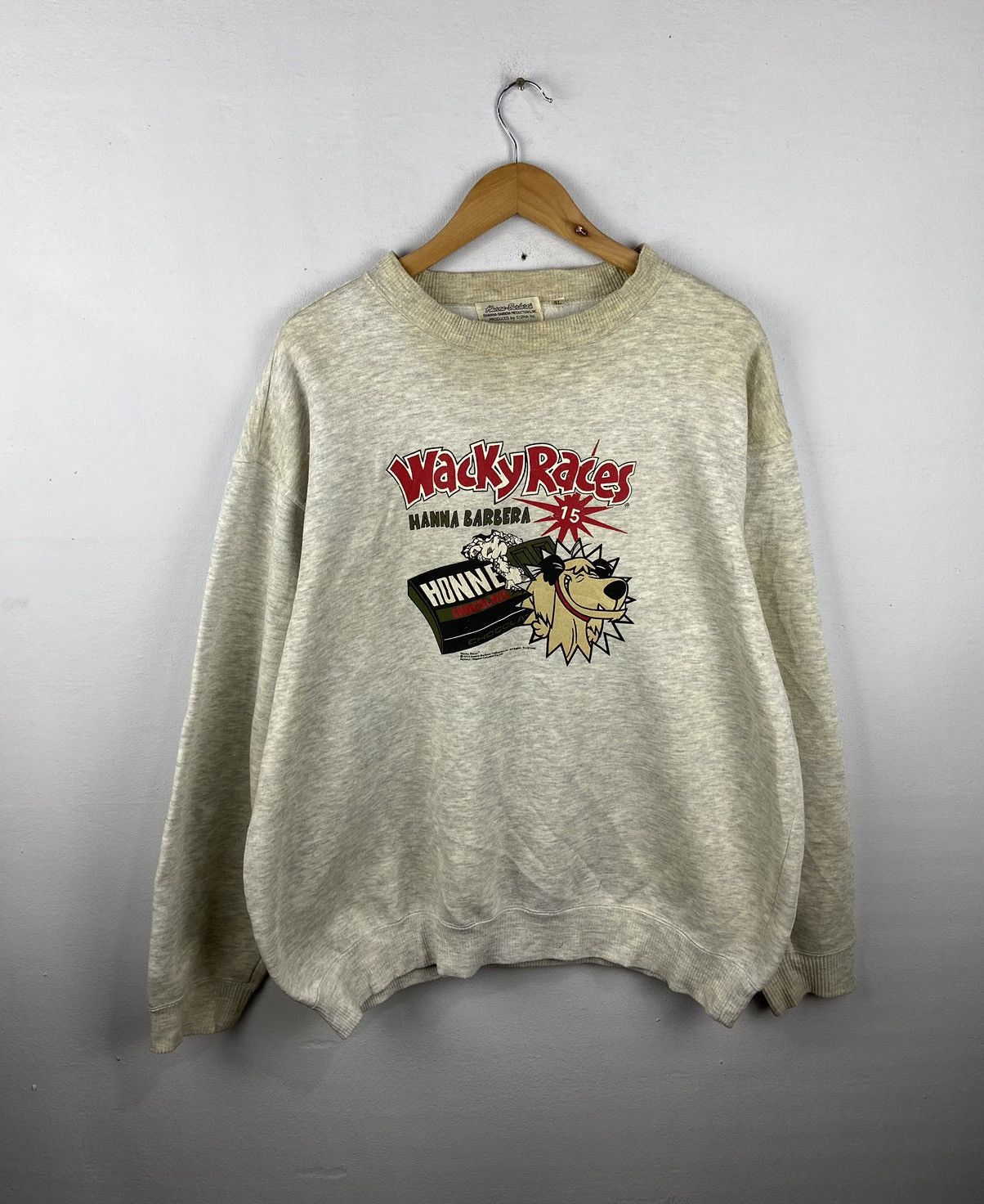 Cartoon Network × Vintage Vintage Wackey Races Hanna Barbara Cartoon Sweatshirt Size US L / EU 52-54 / 3 - 1 Thumbnail