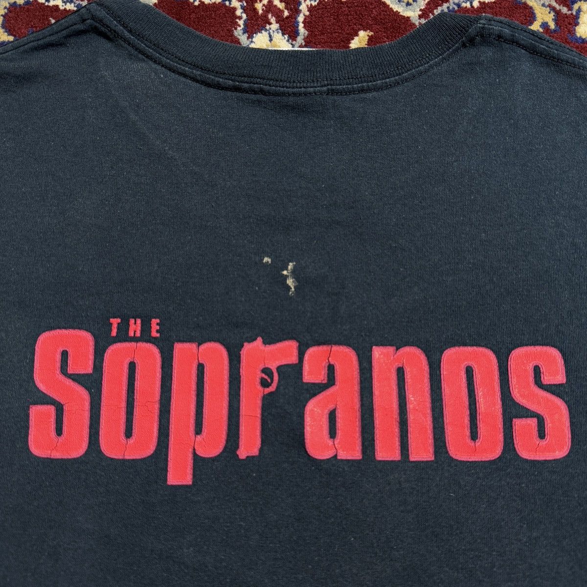 Vintage 2000s The Sopranos HBO promo tee mob mafia gangster TV show Size US XL / EU 56 / 4 - 6 Thumbnail