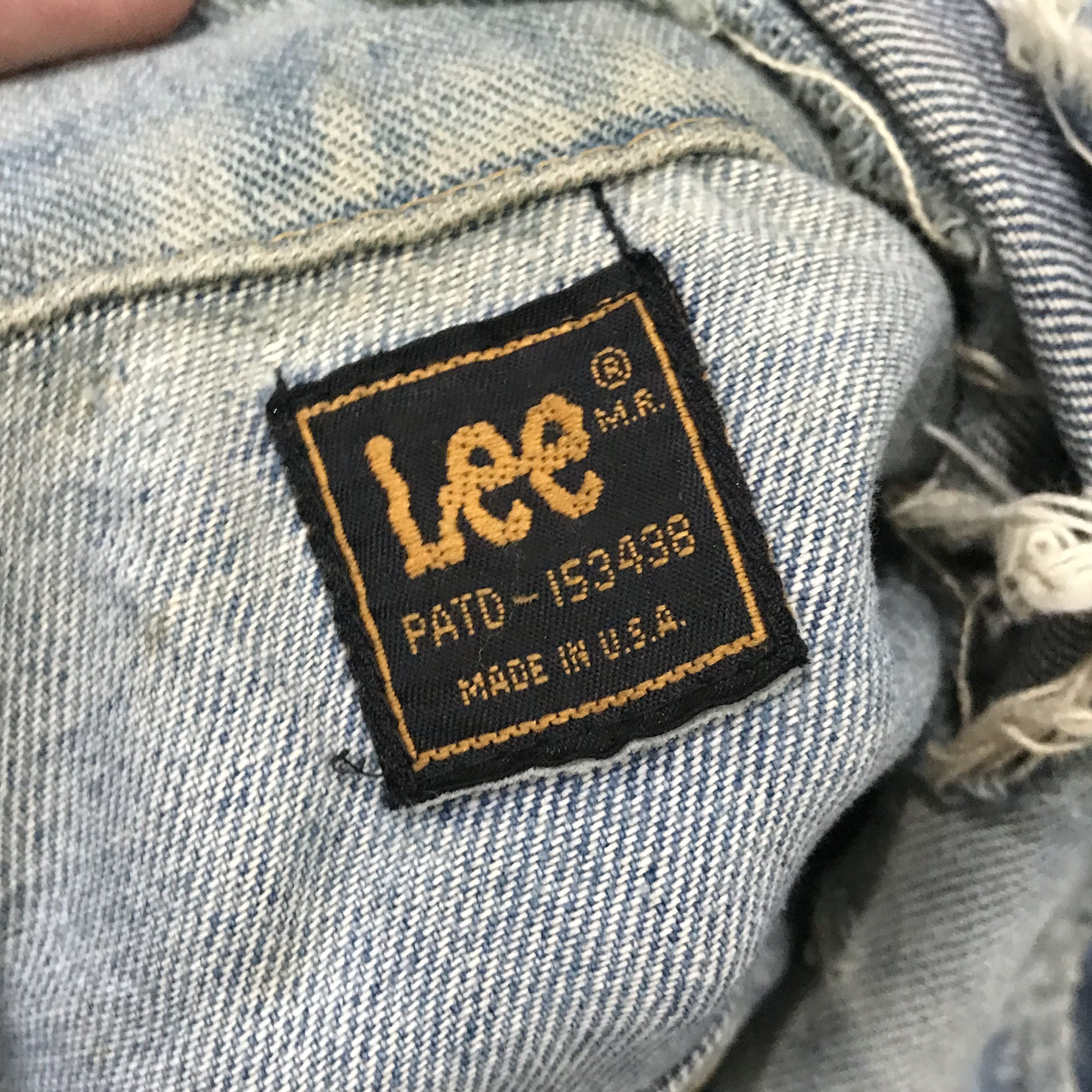 Lee Vintage Lee trucker jeans northern Soul Patch jacket Size US M / EU 48-50 / 2 - 5 Thumbnail