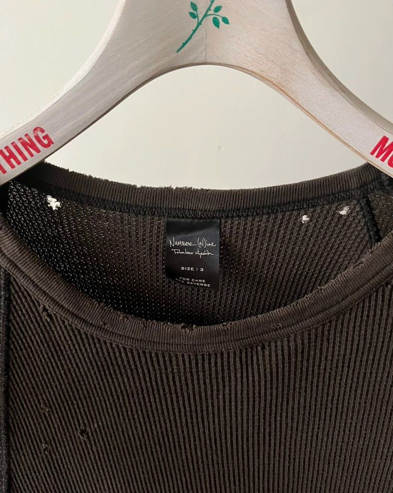 Number (N)ine Number (N)ine 05ss Long Sleeve T-Shirts 2503-Nextarrow Size US L / EU 52-54 / 3 - 3 Thumbnail