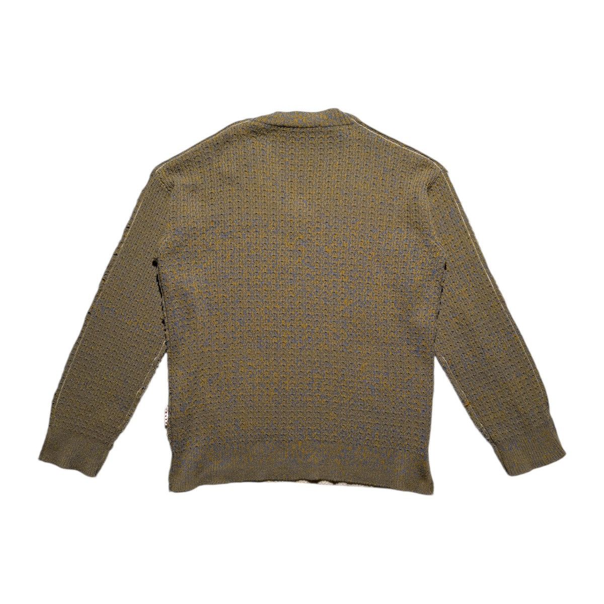Marni Two tone v neck sweater Size US L / EU 52-54 / 3 - 3 Thumbnail