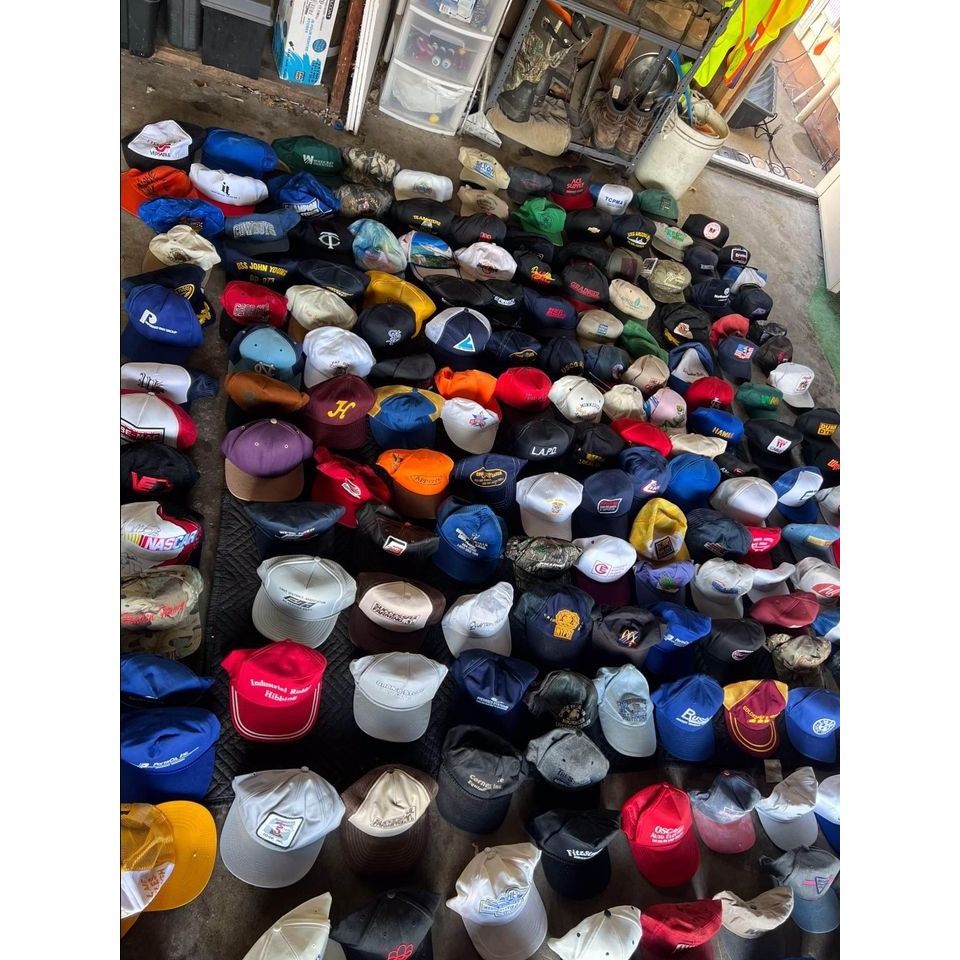 Other Mystery Lot Of 5 Vintage Hat Caps Snapback, Rope, Trucker, M Size ONE SIZE - 3 Thumbnail