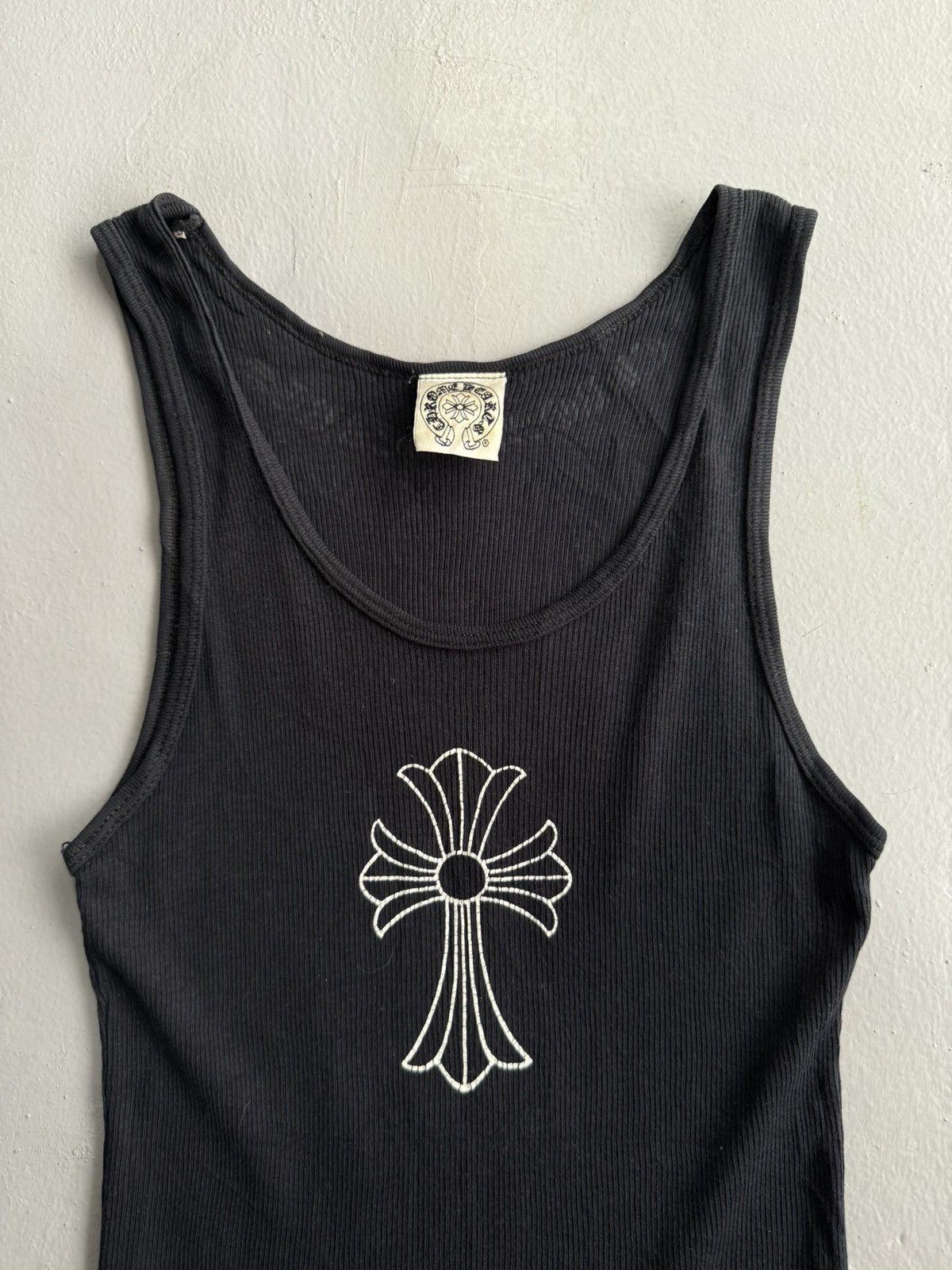 Chrome Hearts RARE 90s - Womens Double Dagger Knit Tank Top Size M / US 6-8 / IT 42-44 - 3 Thumbnail