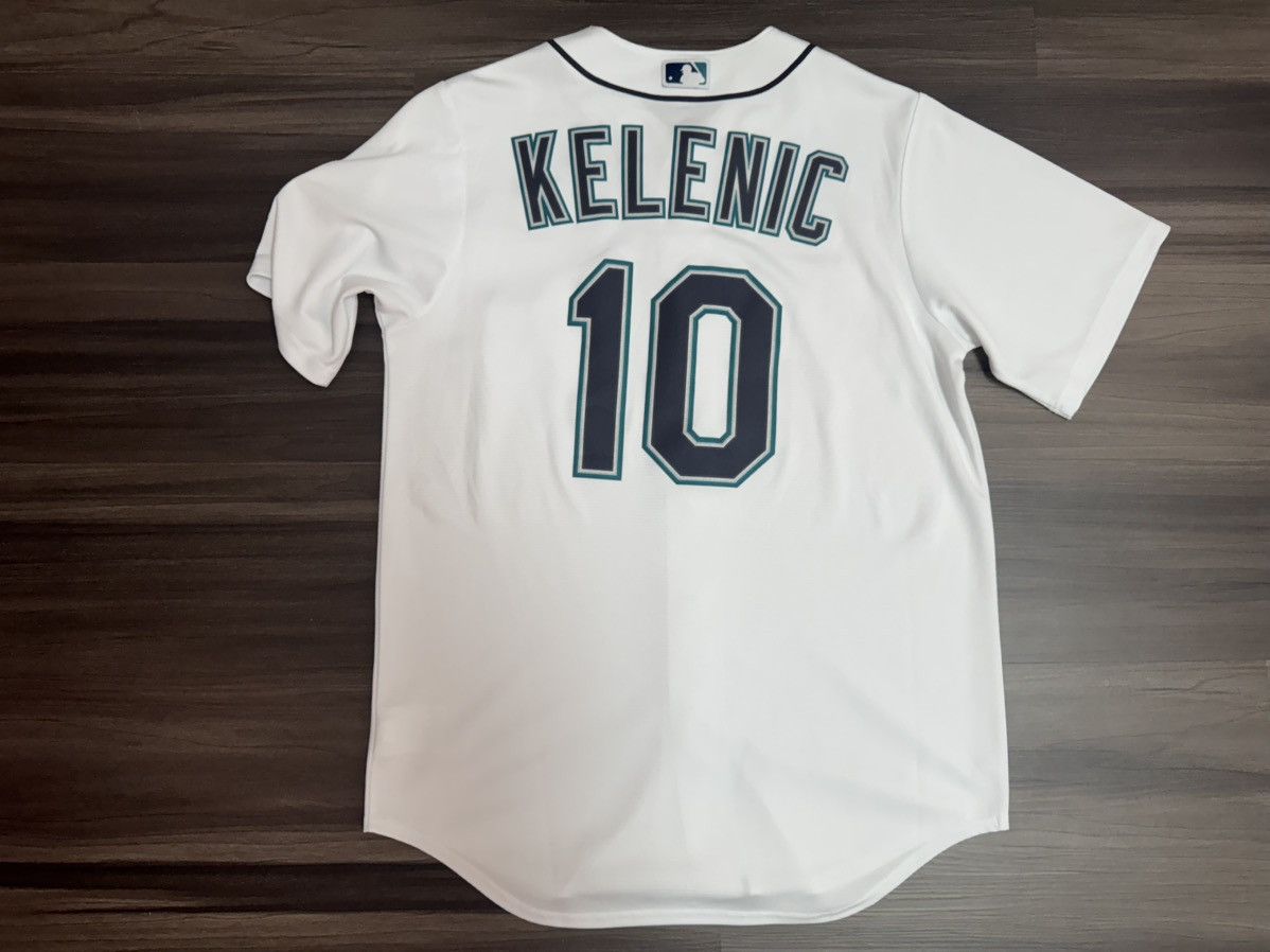 Nike Seattle Mariners Jarred Kelenic #10 MLB 2019 Stitched Jersey Size US M / EU 48-50 / 2 - 8 Thumbnail