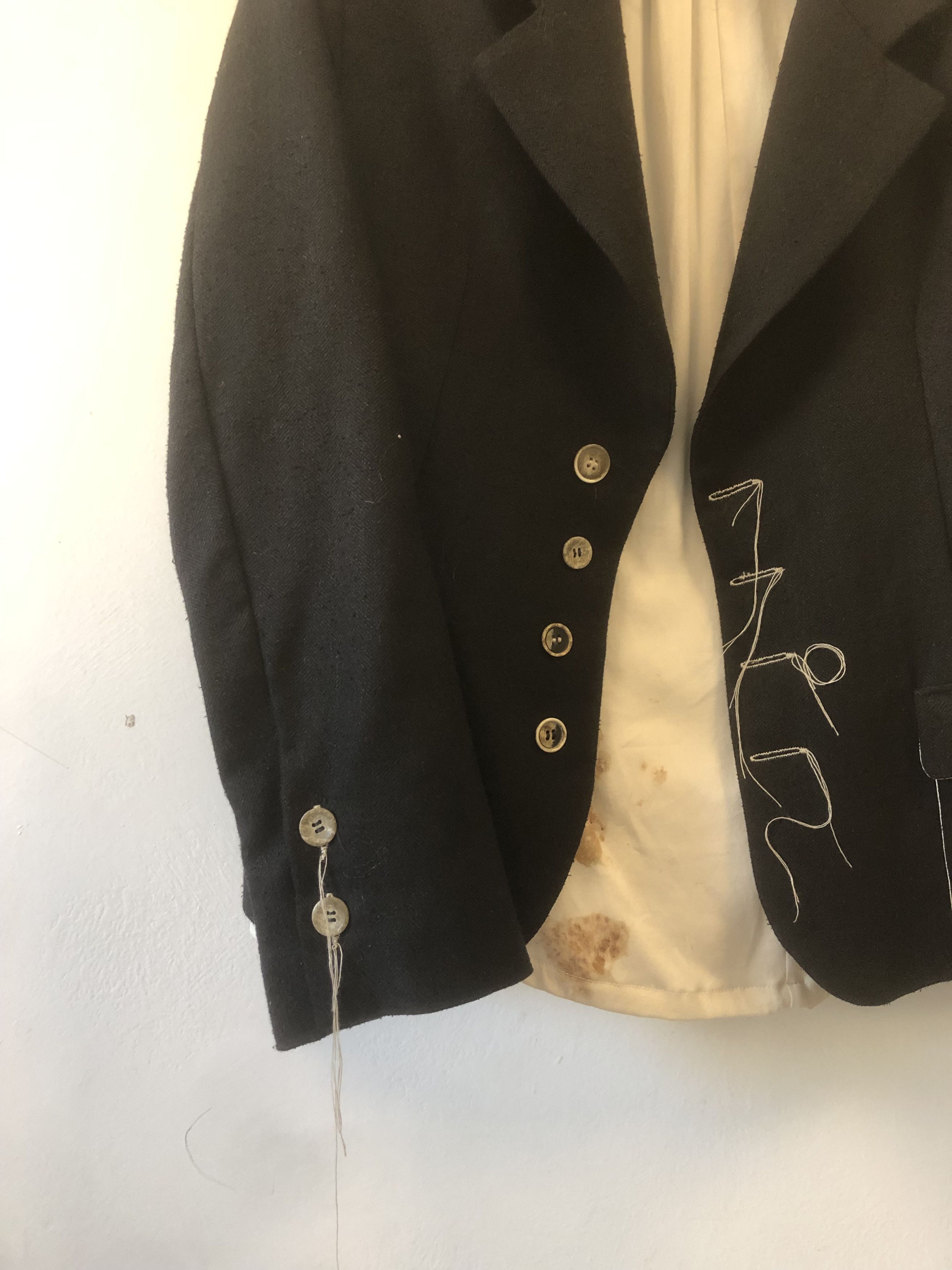 Mavranyma MAVRANYMA - Herringbone wool Jacket Size M / US 6-8 / IT 42-44 - 8 Thumbnail
