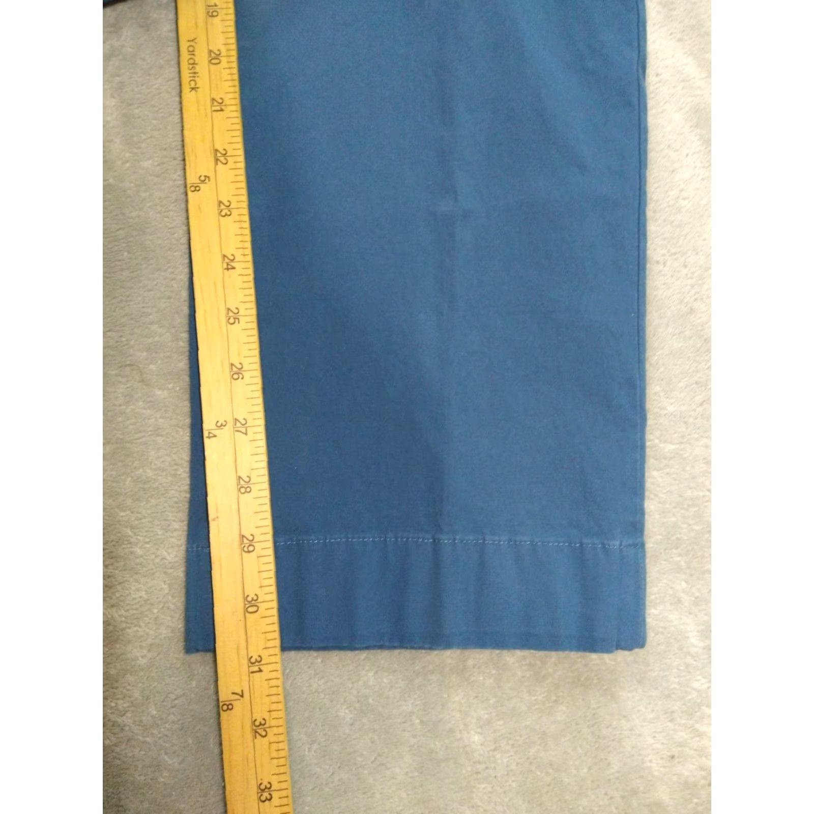Brooks Brothers Brooks Brothers Pants Mens 36x32 Chino Flat Front Regular Blue 100% Cotton Spandex Stretch Pocket Straight 34 Size US 36 / EU 52 - 5 Thumbnail