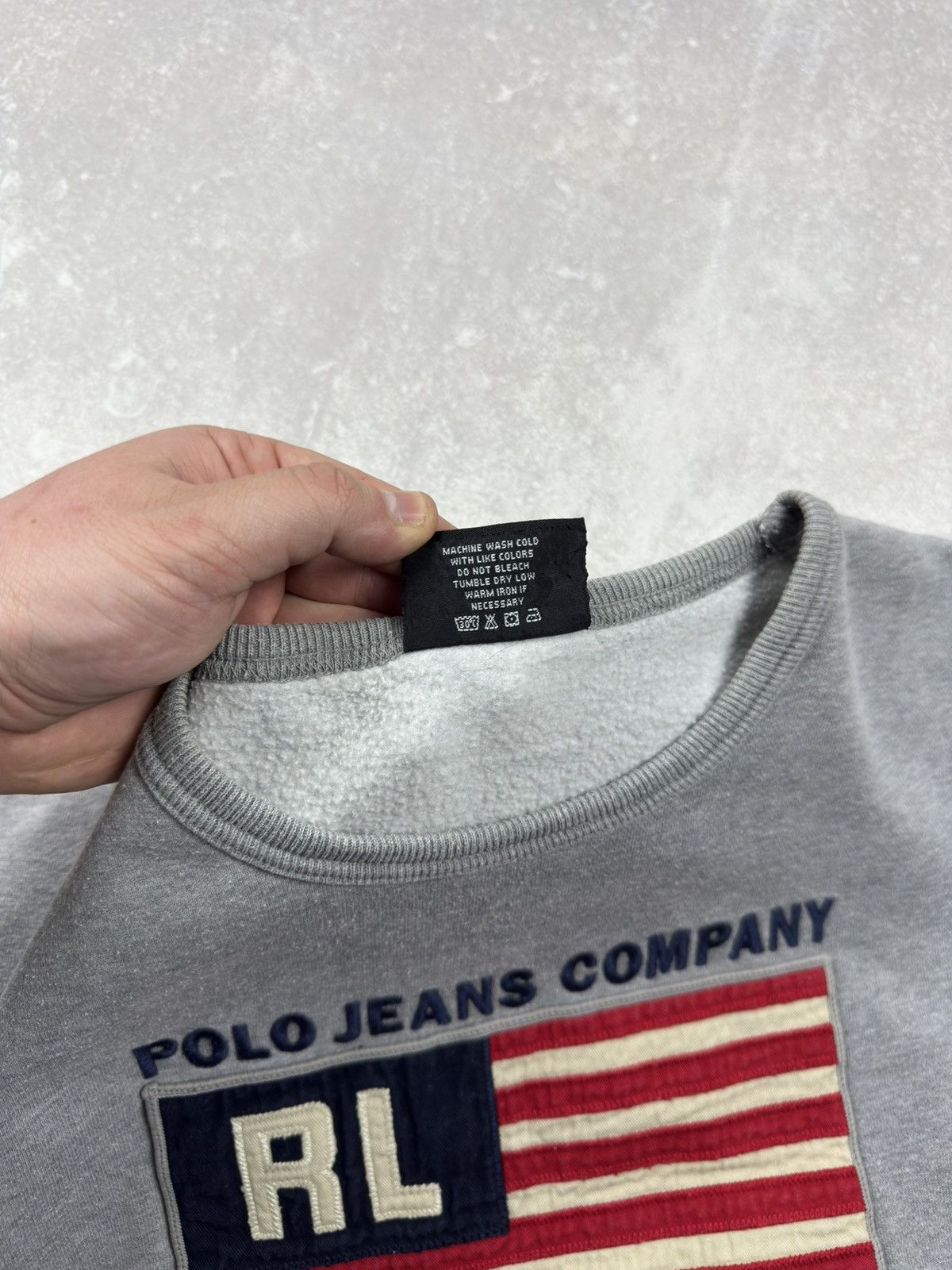 Polo Ralph Lauren Vintage 90s Polo Ralph Lauren Jeans CO. American Flag USA Size US M / EU 48-50 / 2 - 8 Thumbnail