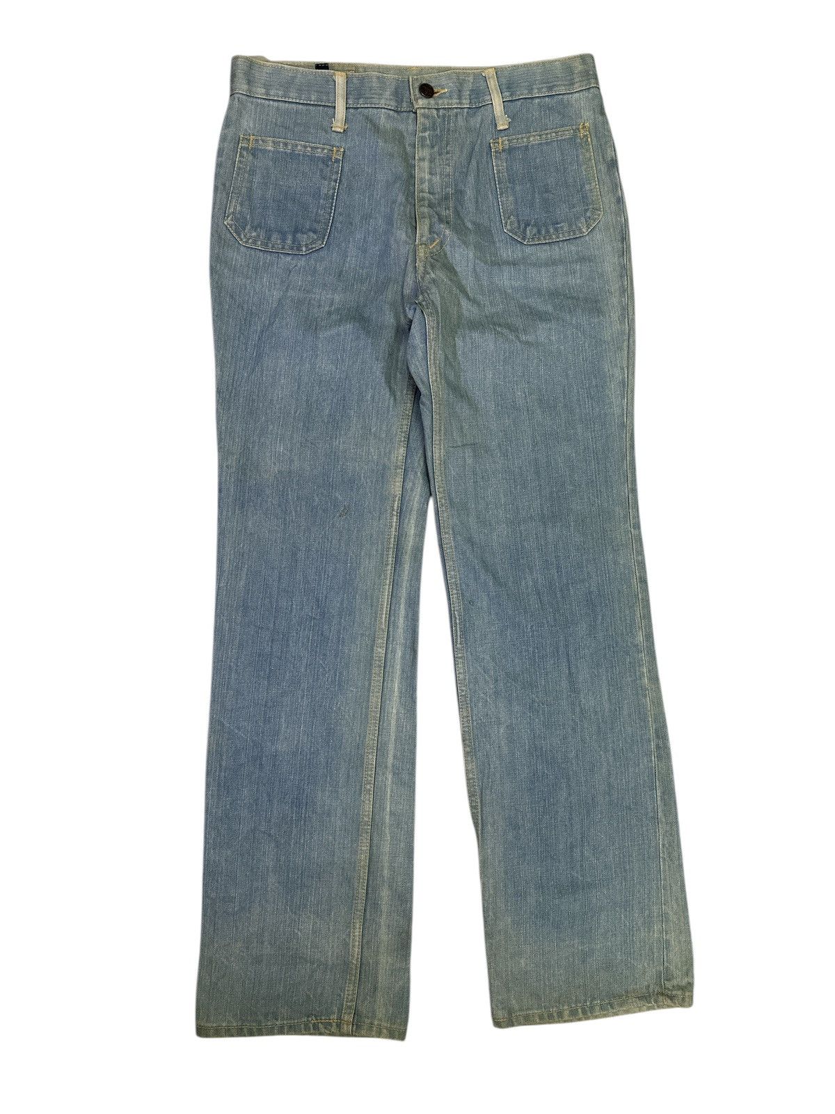 Vintage Flare💥Vintage Bootcut Bell Bottom 7os Weldgin Branded . Size US 32 / EU 48 - 1 Thumbnail