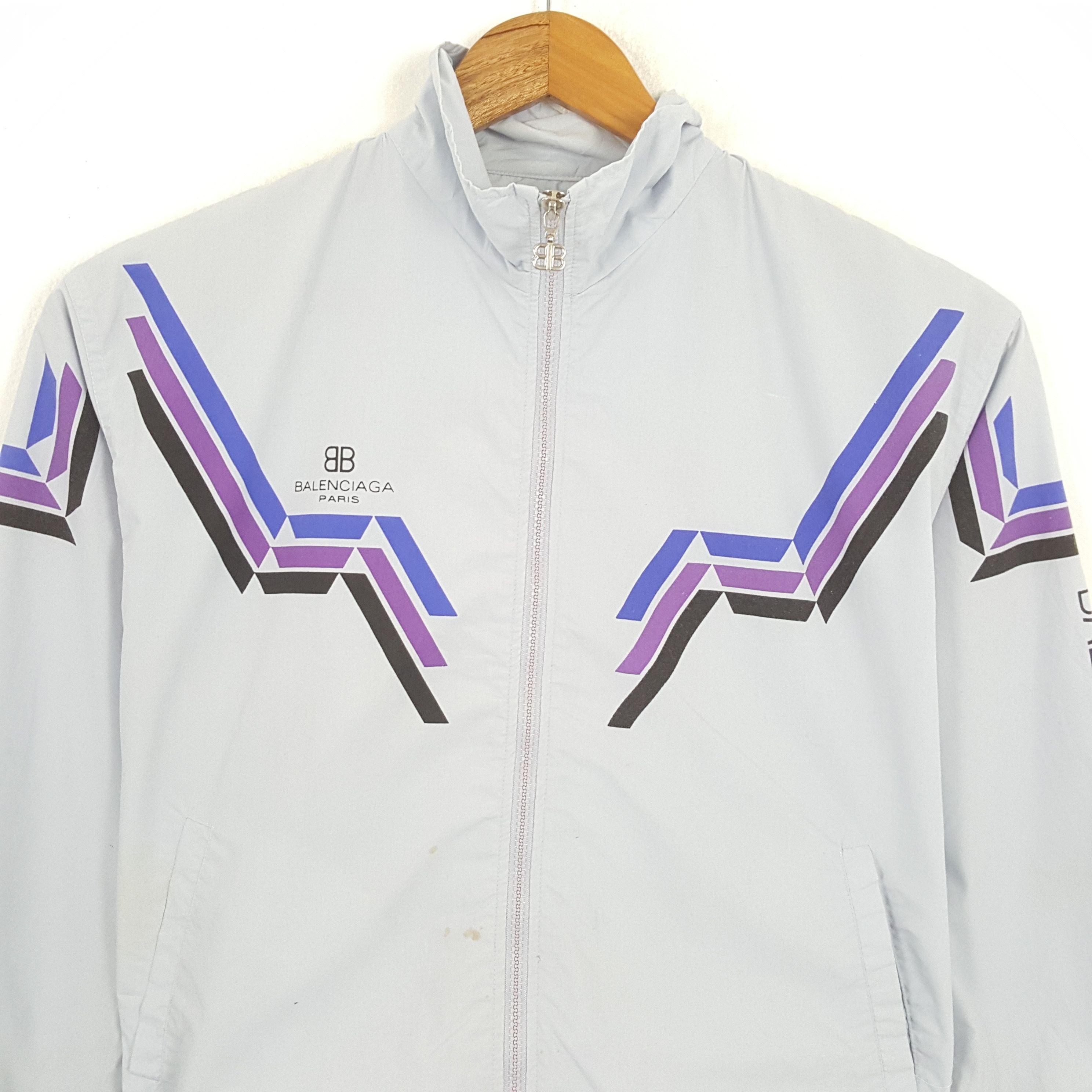 Designer × Vintage Vintage BALENCIAGA Italian Fashion Brand Jacket Size US M / EU 48-50 / 2 - 2 Thumbnail