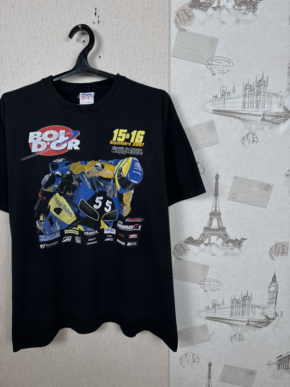 Other Vintage Bol D’or T shirt Moto Racing Biker 2XL Streetwear Size US XXL / EU 58 / 5 - 9 Thumbnail