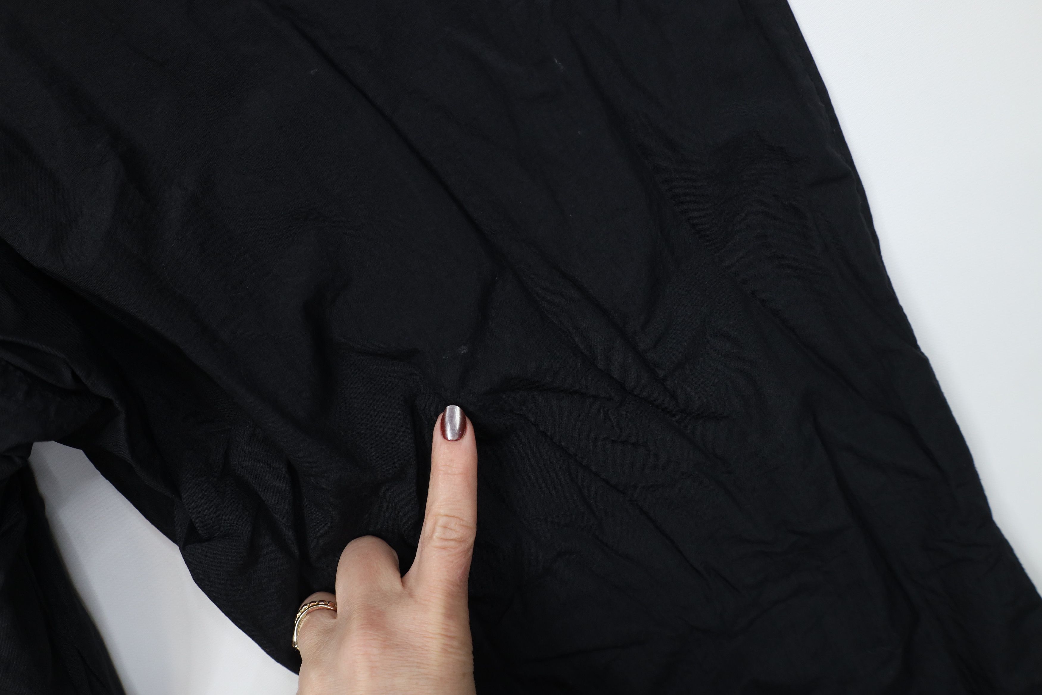 Vintage Vintage 90s Streetwear Lined Windbreaker Joggers Pants Black Size US 36 / EU 52 - 13 Thumbnail