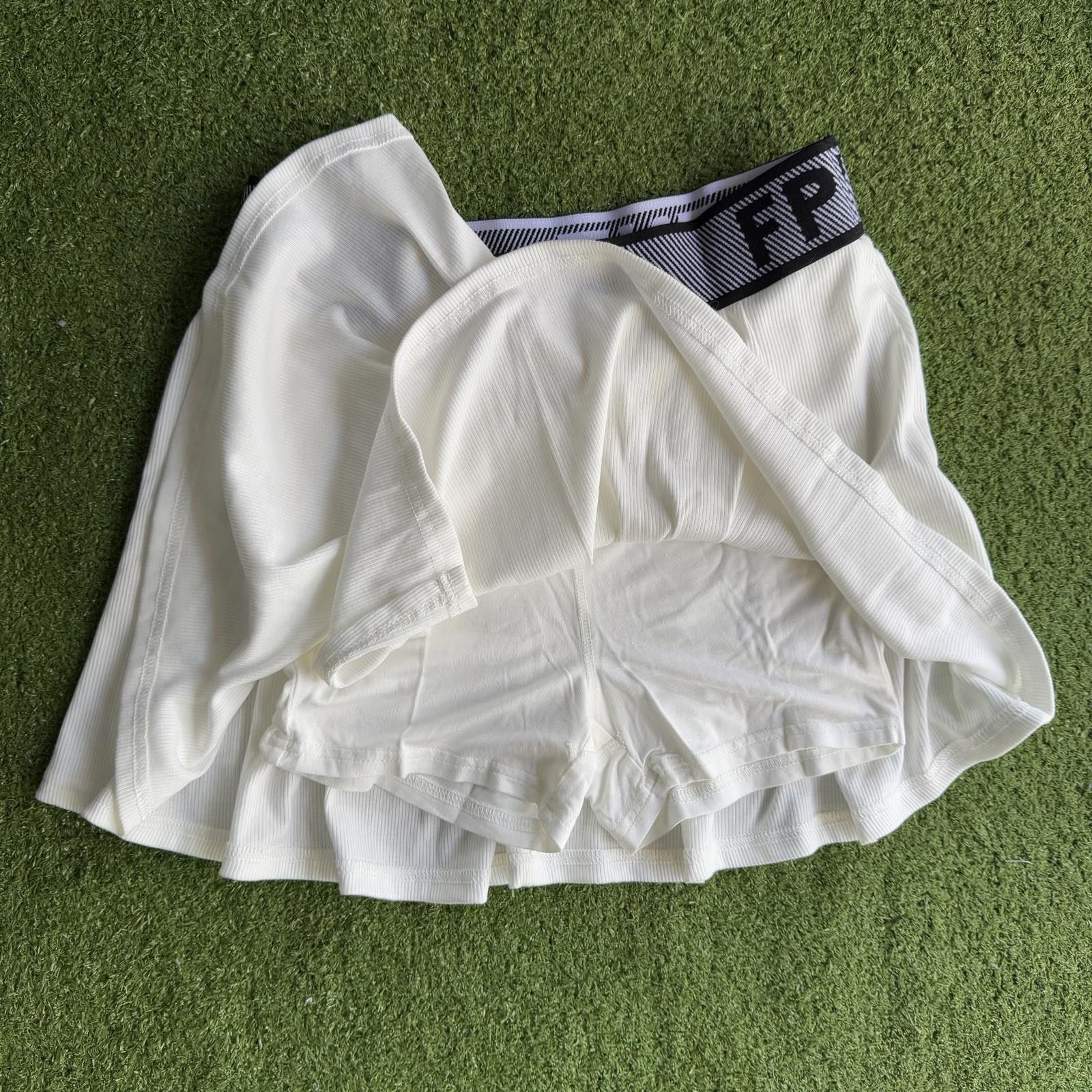 Free People FP Movement Cotton Tennis Skort – Sporty & Y2K Chic Size ONE SIZE - 3 Thumbnail