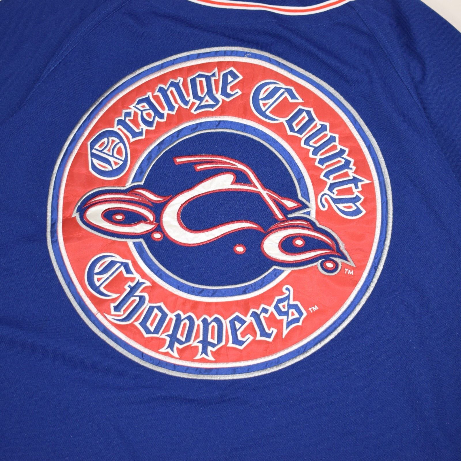Harley Davidson × West Coast Choppers Vintage Orange County Choppers New York Baseball Jersey - XL Size US XL / EU 56 / 4 - 7 Thumbnail