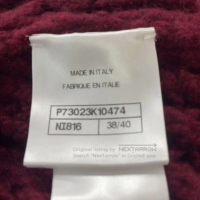 Chanel Chanel L Size Wine Red Cashmere Coat . Size L / US 10 / IT 46 - 4 Thumbnail