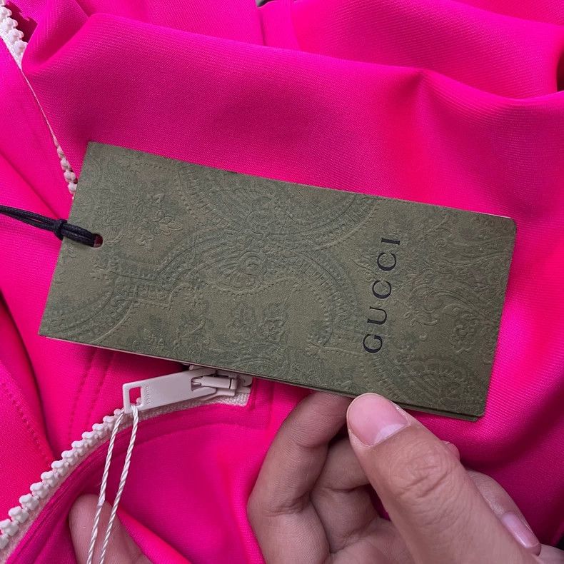 Gucci Gucci Rose red white double G big logo hoodie 2501-Nextarro Size US XS / EU 42 / 0 - 7 Thumbnail