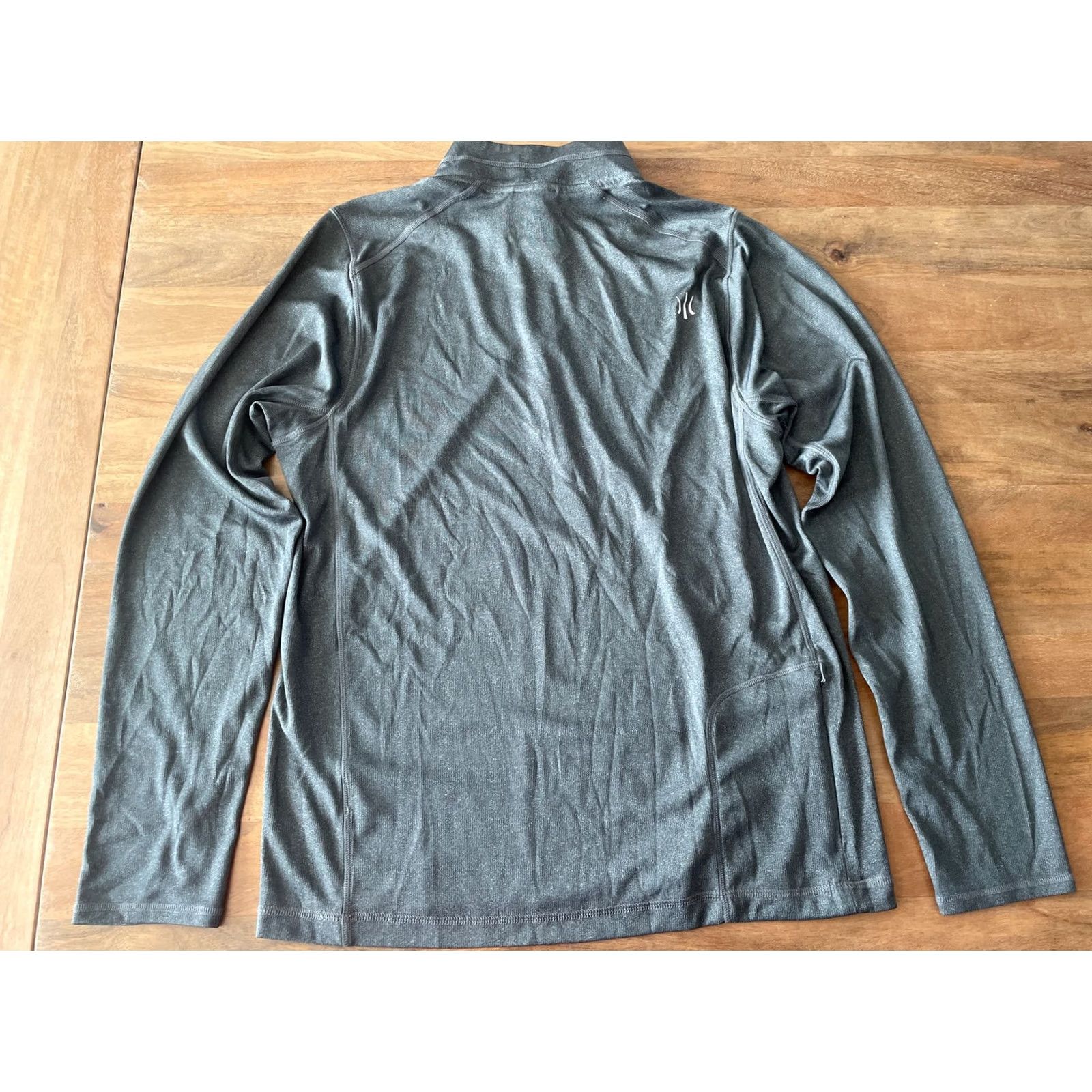 Rhone Rhone Mens L Gray Performance Sweater Active 1/4 Zip Back Pocket Logo Athletic Size US L / EU 52-54 / 3 - 2 Thumbnail