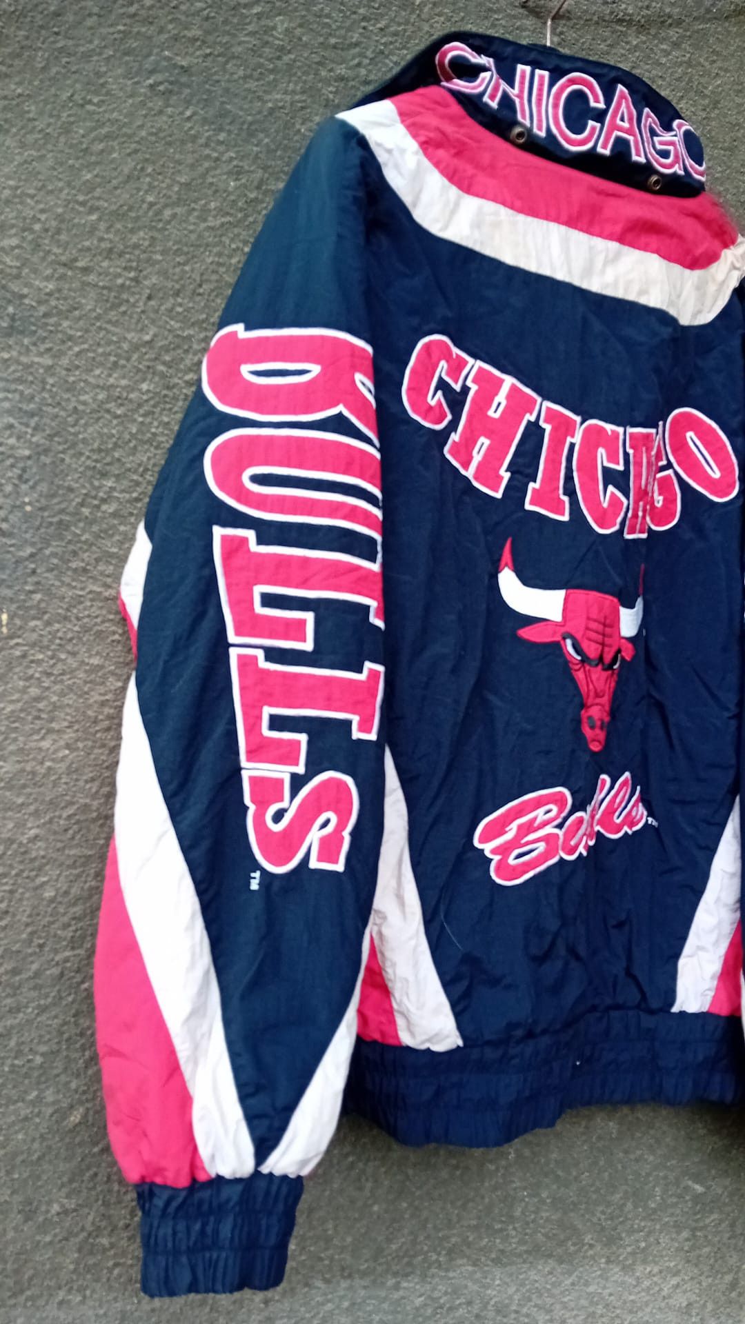 NBA × Nutmeg Chicago Bulls NBA Jacket Nutmeg Vintage Pullover Embroidered Size US L / EU 52-54 / 3 - 14 Thumbnail