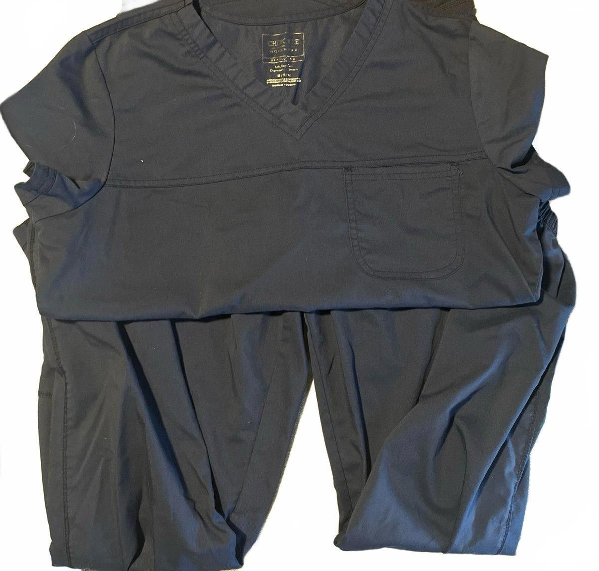 Cherokee Navy Blue Medical Scrubs Set - Size Tall Medium Size ONE SIZE - 1 Thumbnail