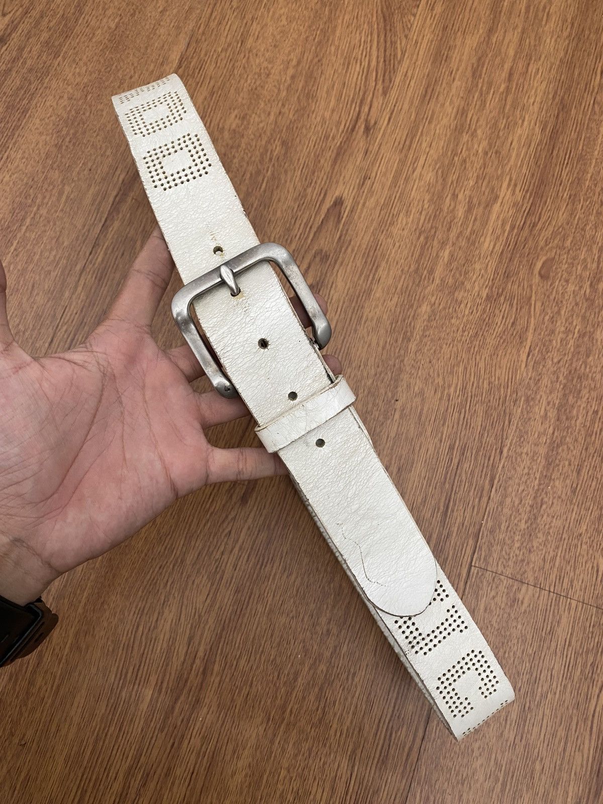 BUCKAROO Buckaroo leather belt Size ONE SIZE - 4 Thumbnail