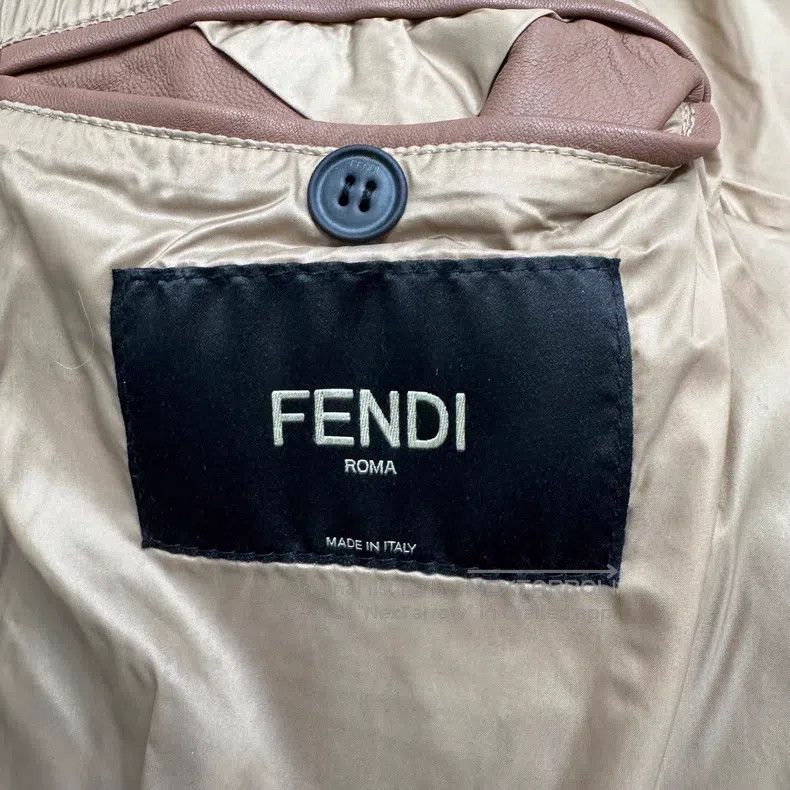 Fendi Camel Hair Teddy Coat