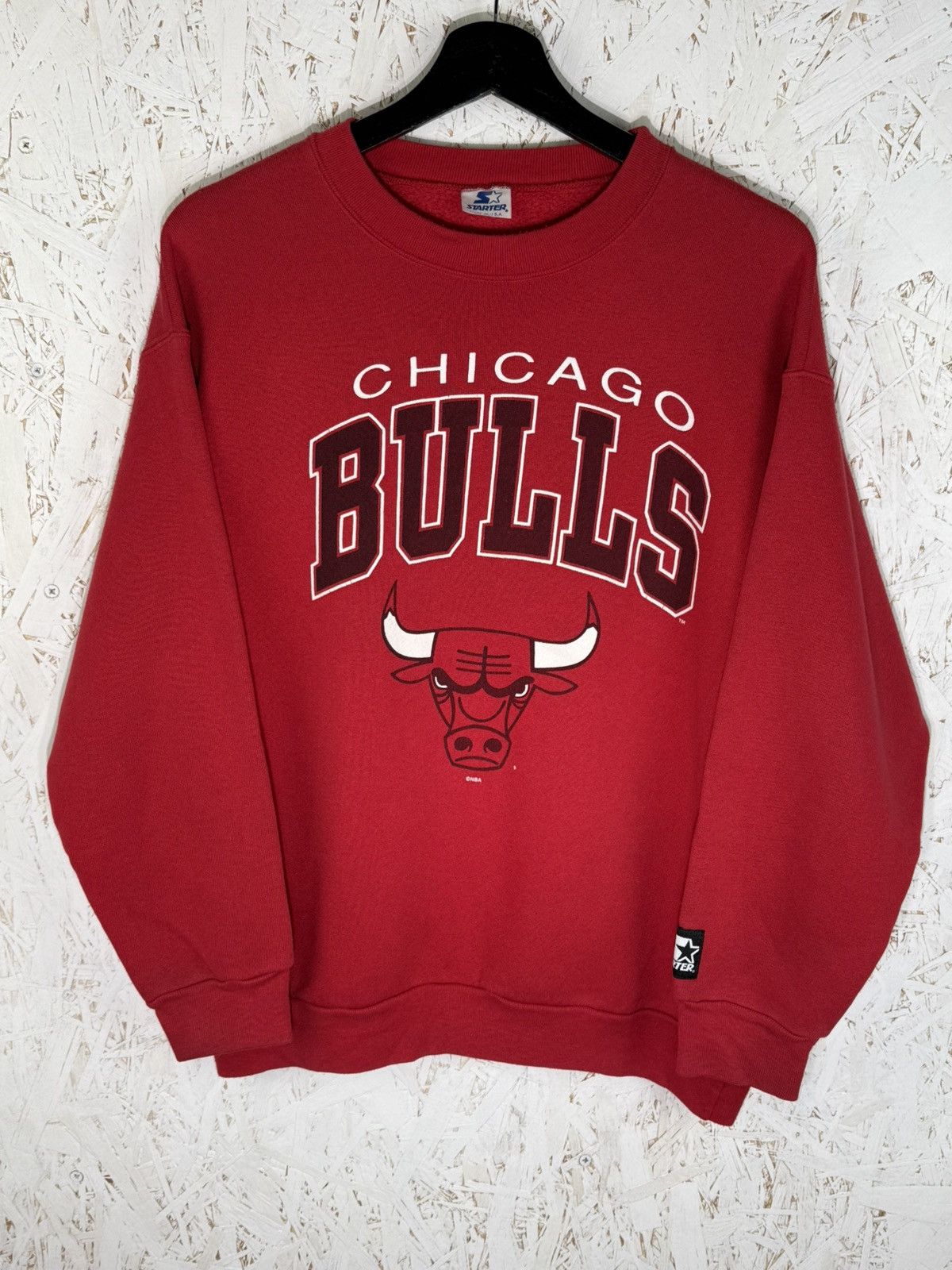 Starter 90s Vintage Starter Chicago Bulls NBA Sweatshirt Crewneck Size US S / EU 44-46 / 1 - 1 Thumbnail