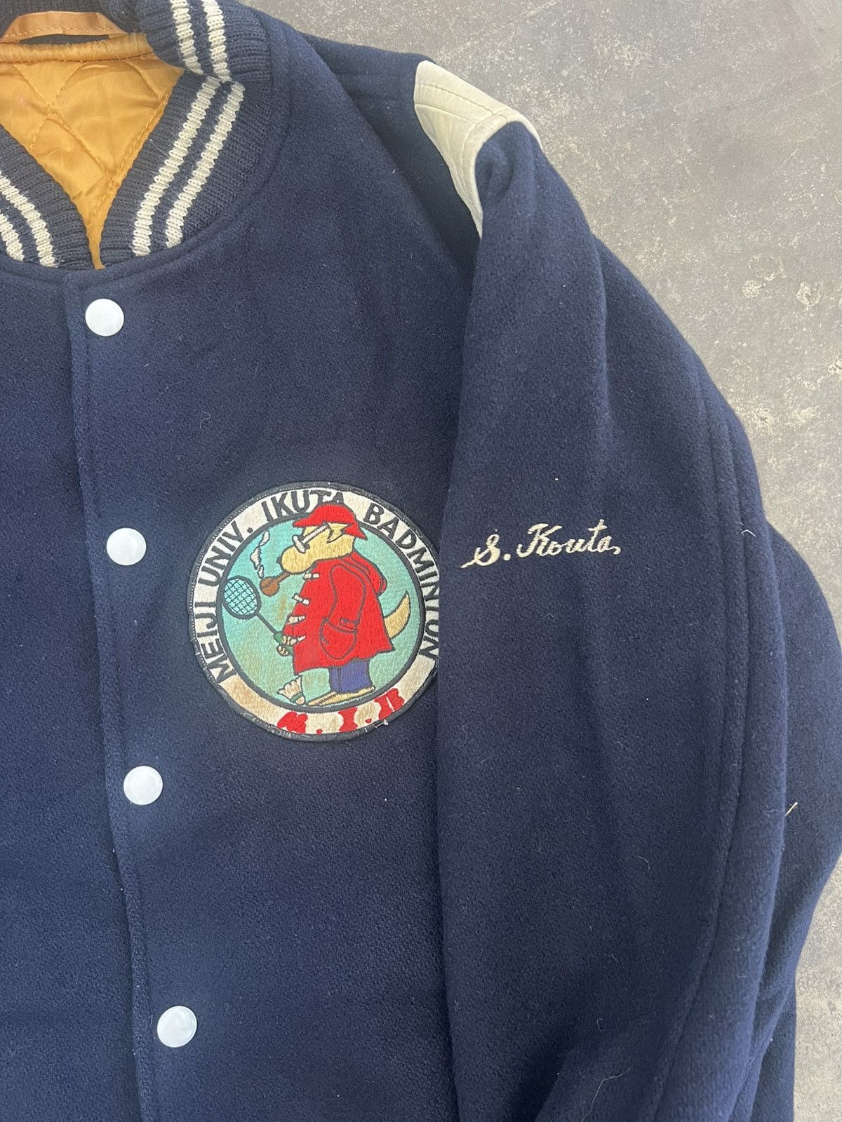 Japanese Brand Vintage Jofre Meiji Univ. Varsity Jacket Size US L / EU 52-54 / 3 - 9 Thumbnail
