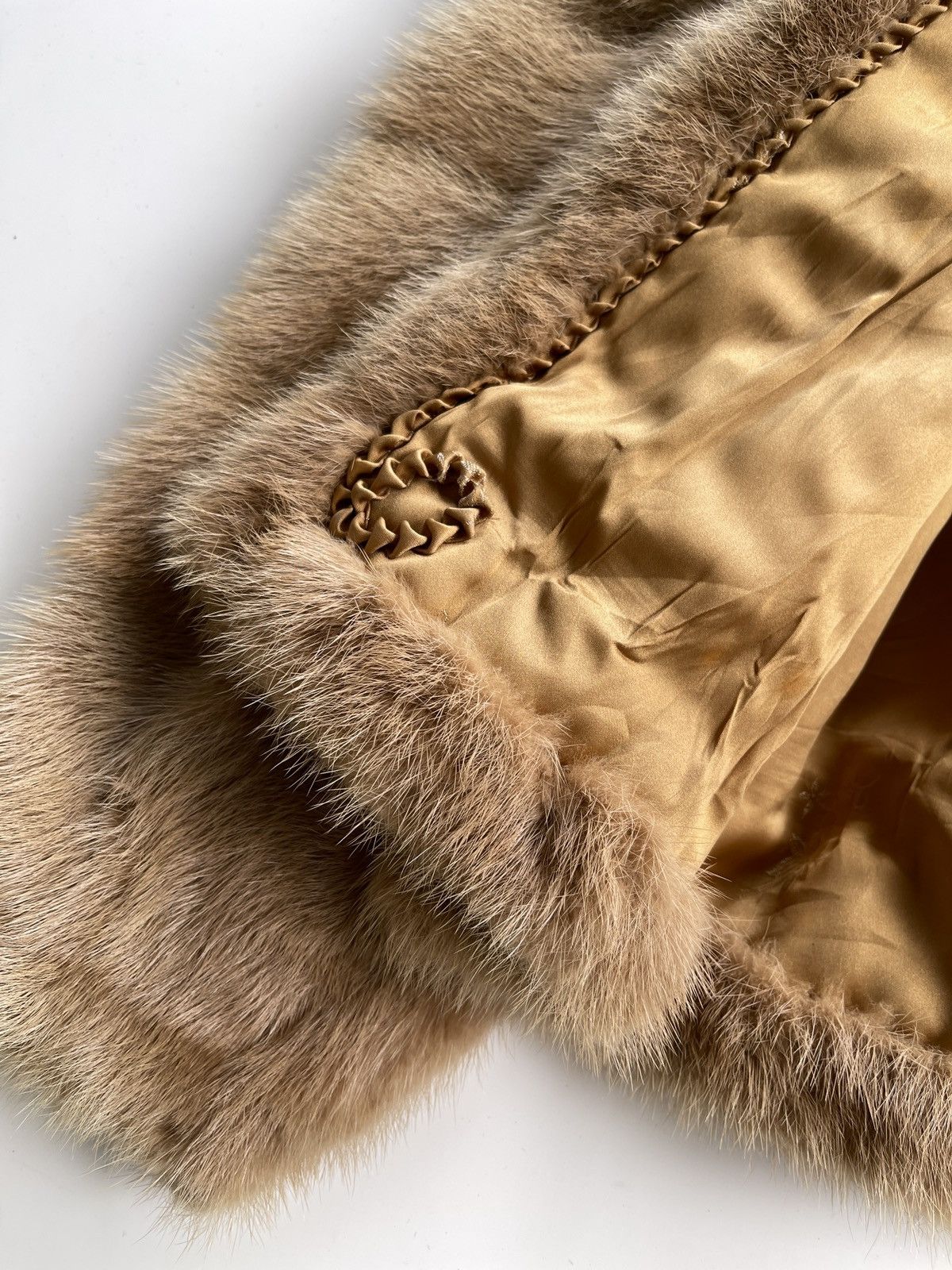 Sagafurs Vintage Emba Elegance Saga Fox Fur Jacket Size M / US 6-8 / IT 42-44 - 16 Thumbnail