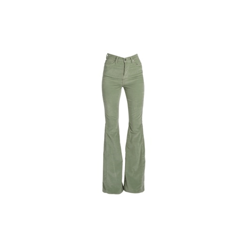 image of Amiri Velour Flare Stack Pants Size 26, Women's